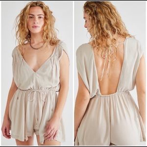 NWT - Free People Summer Bliss Romper - size medium